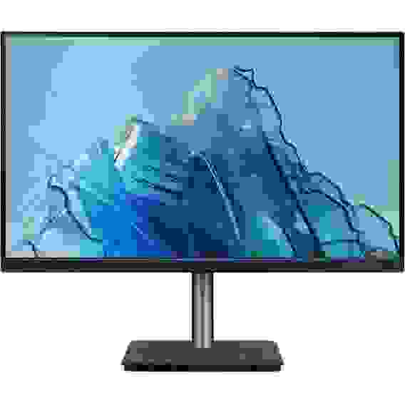 Монитор Acer 27" Vero CB273bemipruzx Black (IPS, 1920x1080, HDMI+DP+Type C, USB Hub, 1 ms, 178°/178°, 300 cd/m, 1000:1 (100M:1), 75Hz, MM)