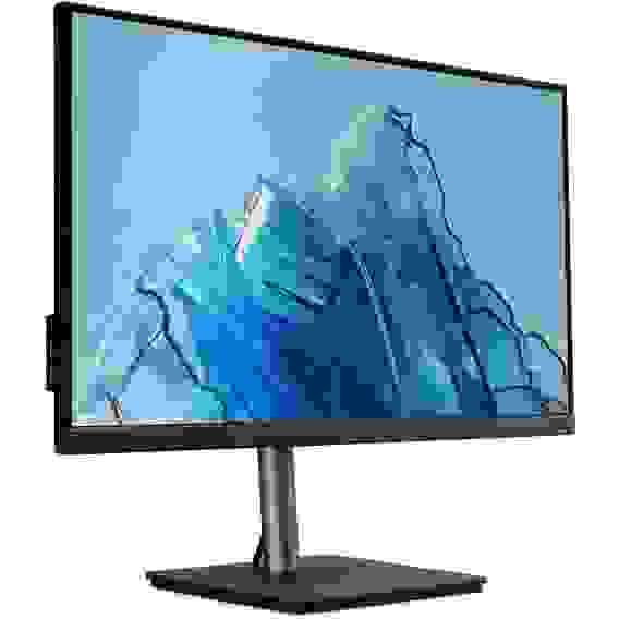 Монитор Acer 27" Vero CB273bemipruzx Black (IPS, 1920x1080, HDMI+DP+Type C, USB Hub, 1 ms, 178°/178°, 300 cd/m, 1000:1 (100M:1), 75Hz, MM)