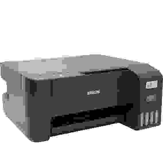 МФУ струйное Epson EcoTank L3218, A4, цветная печать, 18 стр/мин, 5760x1440 dpi, USB/СНПЧ, чёрный корпус (C11CJ68512)