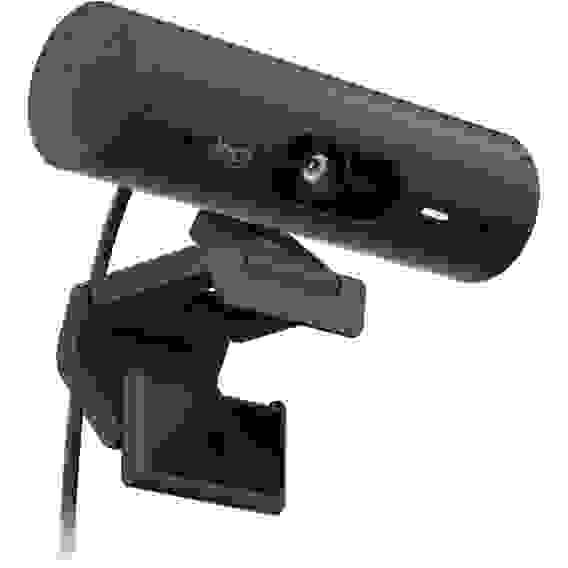 Вeб-камера Logitech Webcam BUSINESS BRIO 505 Graphite черная, автофокус, 4Мп, макс. разрешение 1080p/30fps/720p/60fps, угол обзора 90°/78°/65°, цифровой zoom 4x, USB-C 1.5м, шторка