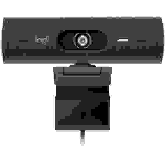 Вeб-камера Logitech Webcam BUSINESS BRIO 505 Graphite черная, автофокус, 4Мп, макс. разрешение 1080p/30fps/720p/60fps, угол обзора 90°/78°/65°, цифровой zoom 4x, USB-C 1.5м, шторка