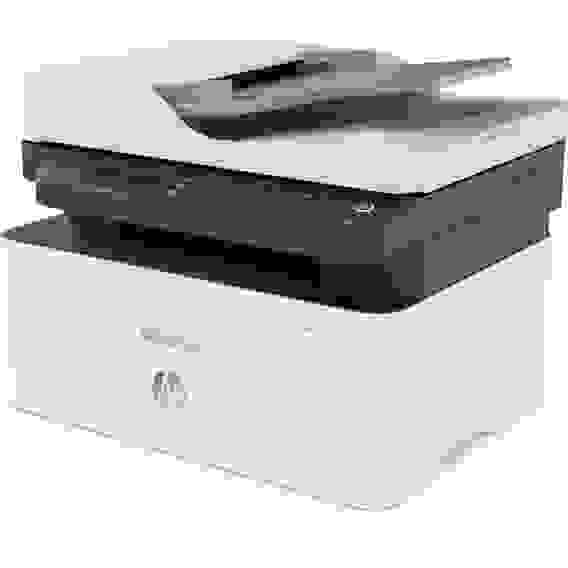 HP Laser 137fnw А4, МФУ, лазерное, черно-белое, 20стр/мин, 1200dpi, 600МГц, 128Мб, 40АПД, USB/Ethernet /Wi-Fi, 500стр/картридж, (4ZB84A)