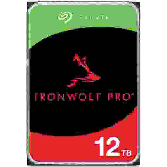 Жесткий диск Seagate 3.5" 12TB IronWolf Pro Nas ST12000NT001 SATA 6Gb/s, 7200rpm, 256MB