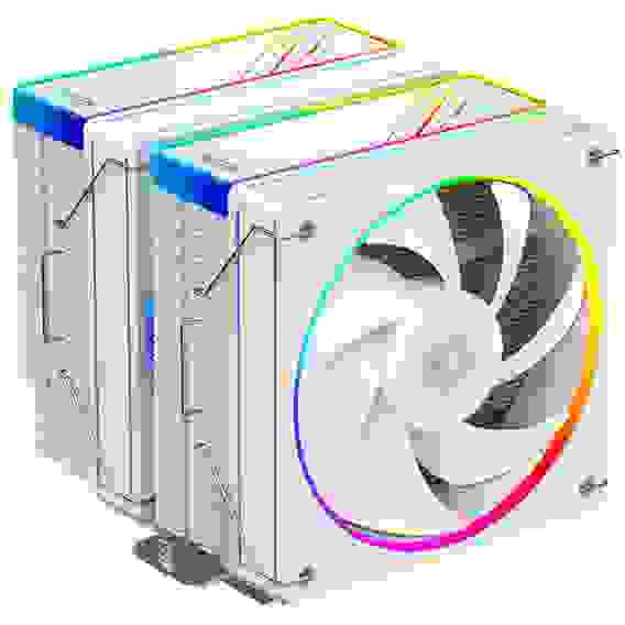 Вентилятор Cooler ID-Cooling FROZN A620 ARGB WHITE 270W/ Intel 1700, 12*, 115*, AMD AM5, AM4/ Screws