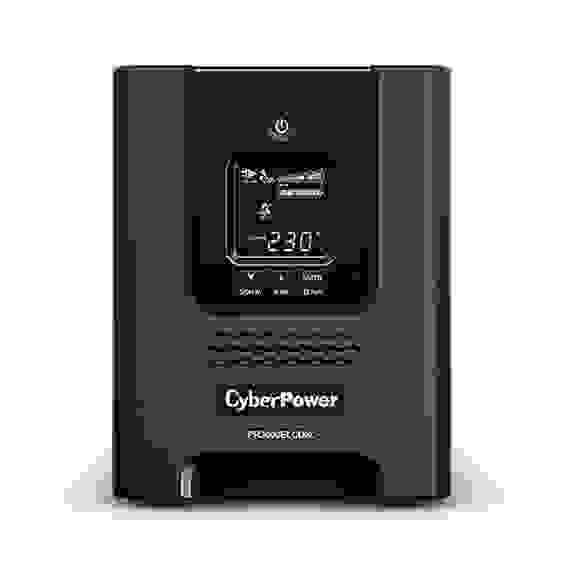 Источник бесперебойного питания ИБП Line-Interactive CyberPower PR3000ELCDSL 3000VA/2700W USB/RS-232/EPO/SNMPslot (8 IEC С13, 1 IEC