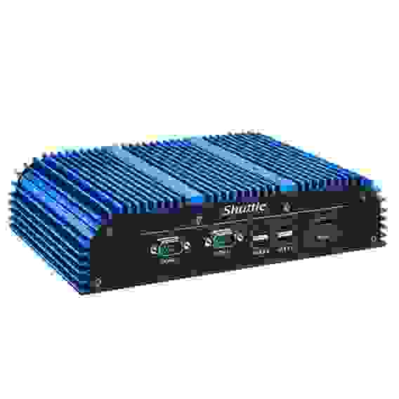 Промышленный компьютер Shuttle BPCEL07 Atom X6425E,DDR4 3200MHz, 150W external adapter, 3 x RS-232, 2 x RJ-45