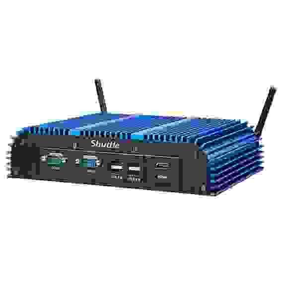 Промышленный компьютер Shuttle BPCEL07 Atom X6425E,DDR4 3200MHz, 150W external adapter, 3 x RS-232, 2 x RJ-45