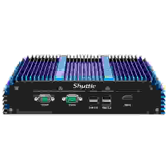 Промышленный компьютер Shuttle BPCEL07 Atom X6425E,DDR4 3200MHz, 150W external adapter, 3 x RS-232, 2 x RJ-45