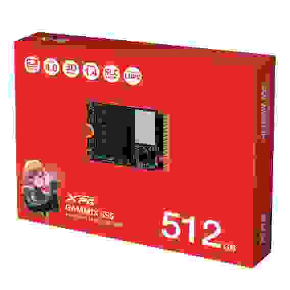 Твердотельный накопитель SSD ADATA M.2 2230 512GB XPG GAMMIX S55 SGAMMIXS55-512G-C