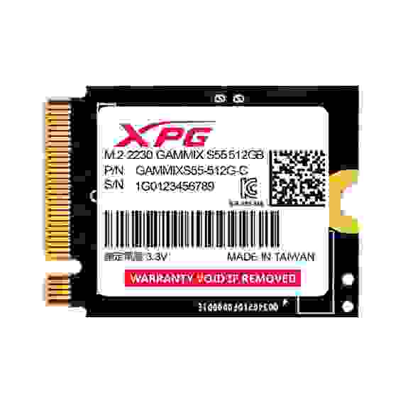 Твердотельный накопитель SSD ADATA M.2 2230 512GB XPG GAMMIX S55 SGAMMIXS55-512G-C