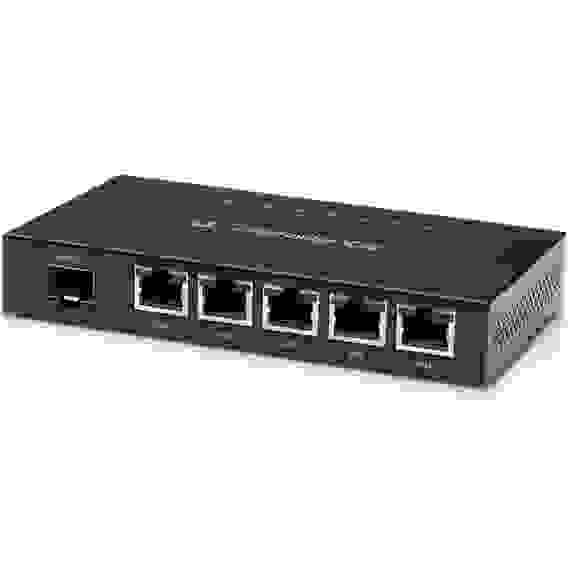Маршрутизатор Ubiquiti Bad Pack EdgeRouter X SFP |ER-X-SFP| PoE-маршрутизатор 2 ядра (880 МГц), 5x 1G RJ45, 1x SFP, |ER-X-SFP| раздача PoE (022203)