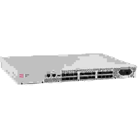 Коммутатор Brocade G610 24-port FC Switch, 8-port licensed, 8x 16Gb SWL SFP+, 1 PS, FOS Notupgradable, Rail Kit
