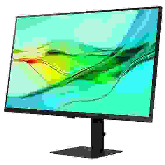 Монитор 32" SAMSUNG S32D604UAI ViewFinity S6 S60UD QHD IPS, 2560x1440, 100Hz, 5ms, 350сd/m, 1000:1, HDR10 | HDMI(2.0), DP(1.4), Type-C(PD-90W), 3xUSB3.0, RJ45 | HAS, Pivot, Swivel, InPSU, Vesa 100, Black