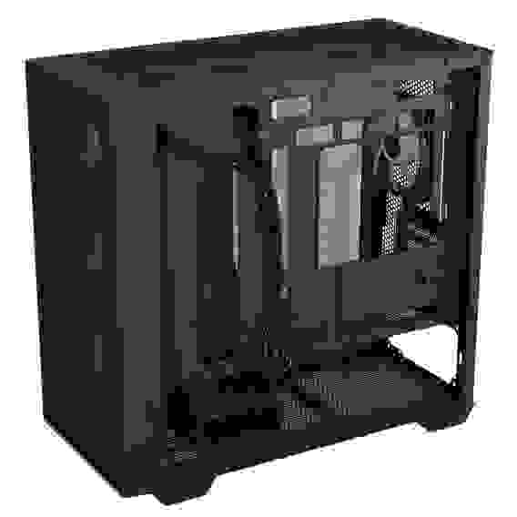 Корпус ASUS A21 PLUS TG ARGB BLACK-SI ARGB FANS/BLK/EPS
