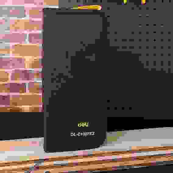 Набор электрика Deli DL-C1007E-Z (мультиметр, токовые клещи, индикаторная отвертка, стриппер, ножницы, нож, изолента, батарейки, чехол)