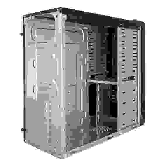 Корпус Exegate Корпус Miditower ExeGate UN-603-UN350 (ATX, БП UN350 с вент. 12см, 2*USB, аудио, черный)