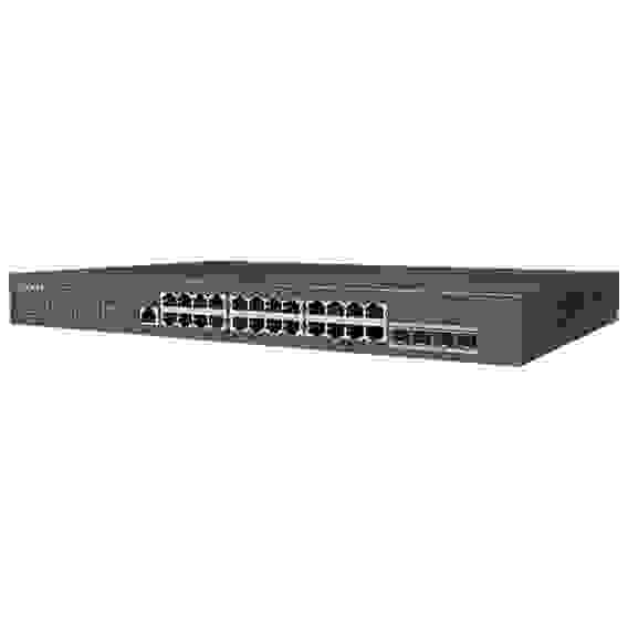 Коммутатор Tenda TEG3328F Коммутатор управляемый, 24 порта 24x1 Гбит/с, SFP 4x1 Гбит/с, установка в стойку, металлический корпус