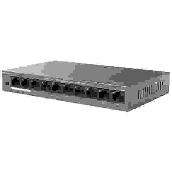 Коммутатор Tenda TEF1110P-8-63W Неуправляемый 8 портовый коммутатор PoE с 2 портами восходящего канала