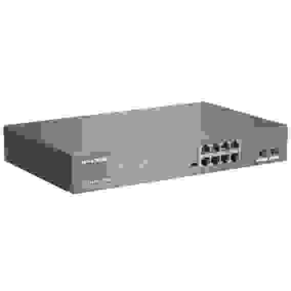 Коммутатор IP-COM G1110P-8-150W Коммутатор неуправляемый PoE, 8 портов 8x1 Гбит/с, SFP 2x1 Гбит/с, PoE 8х30 Вт (до 130 Вт), установка в стойку