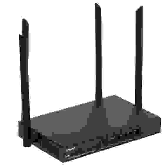 Адаптер беспроводной связи (Wi-Fi) Tenda W18E Гигабитный беспроводной маршрутизатор точки доступа AC1200 до 300 Мбит/с на 2,4 ГГц + до 867 Мбит/с на 5 ГГц, LAN 4x1Гбит/с, 4x5dBi антенны