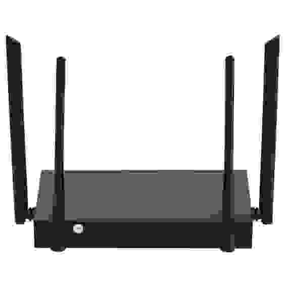 Адаптер беспроводной связи (Wi-Fi) Tenda W18E Гигабитный беспроводной маршрутизатор точки доступа AC1200 до 300 Мбит/с на 2,4 ГГц + до 867 Мбит/с на 5 ГГц, LAN 4x1Гбит/с, 4x5dBi антенны