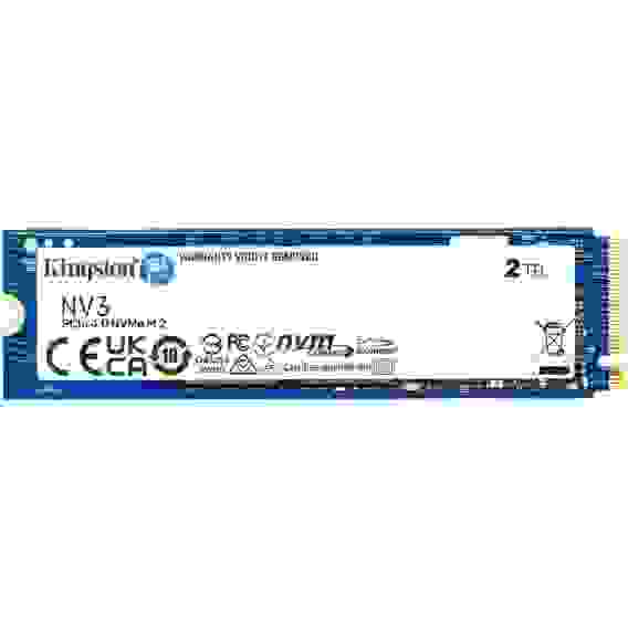 Твердотельный накопитель SSD Kingston PCIe 4.0 x4 2TB SNV3S/2000G NV3 M.2 2280