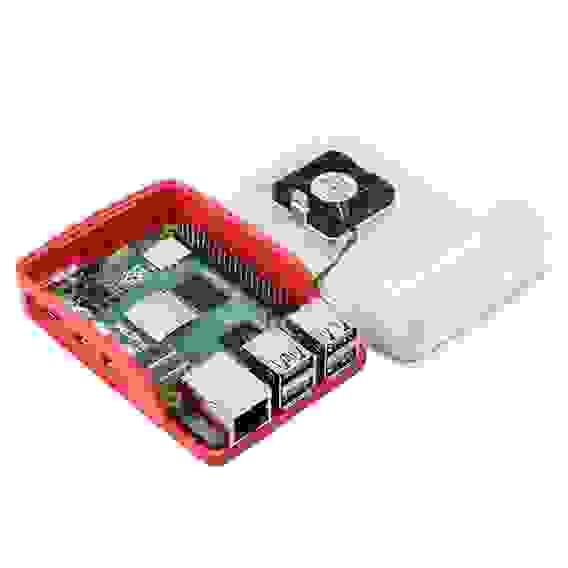 RA795 Пластиковый корпус для Raspberry Pi 5 c активным вентилятором
