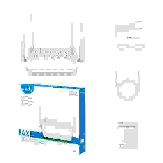 Маршрутизатор CUDY GP3000 AX3000 Wi-Fi 6 GPON Router Dual Band Gigabit xPON, Realtek chipset, GPON/EPON, 2402Mbps at 5GHz + 576Mbps at 2.4GHz, 802.11ax/ac/a/b/g/n, 1 PON Port, 4 Gigabit RJ45 port, Power ON/OFF Button,WPS Button,WiFi Button, Reset butto