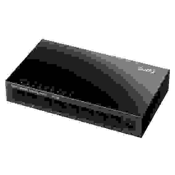 Коммутатор CUDY 8-Port Gigabit Metal Switch 5-Port Gigabit Ethernet Switch, 5 10/100/1000M RJ45 Ports, Loop Detection, USB-C Power Input, Plug &amp; Play, Wall-Mount