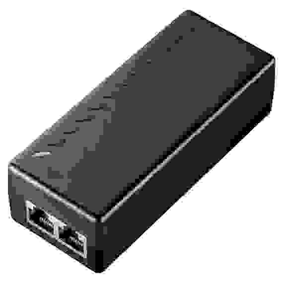 PoE-адаптер CUDY 30W Gigabit PoE+/PoE Injector 30W, 802.3at/802.3af Standard, Data and Power Carried over The Same Cable Up to 100 Meters, Plastic Case