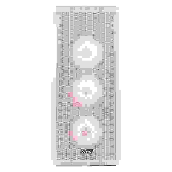 Корпус для ПК XPG Bad Pack DEFENDER WHITE (DEFENDER-WHCWW) (Midi-Tower, белый, TG, 120mm fan*3) bp