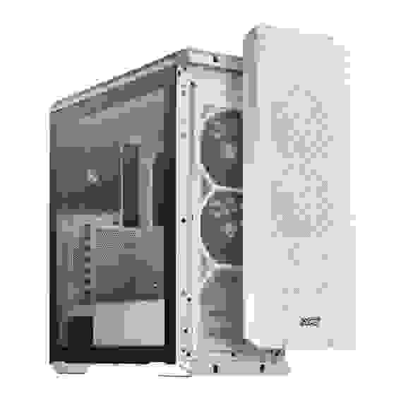 Корпус для ПК XPG Bad Pack DEFENDER WHITE (DEFENDER-WHCWW) (Midi-Tower, белый, TG, 120mm fan*3) bp