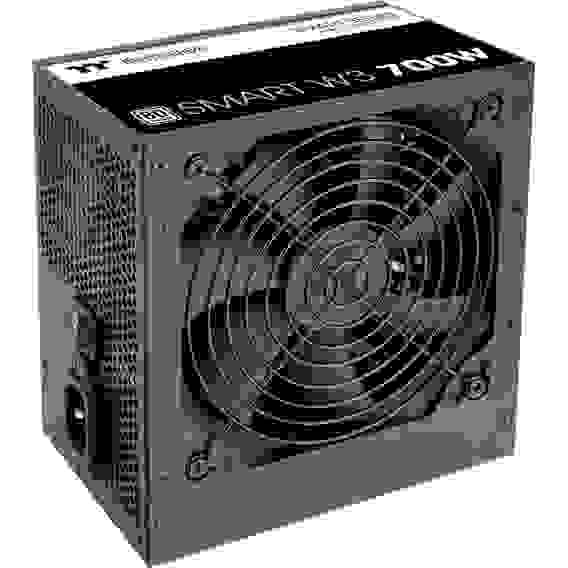 Блок питания ПК Thermaltake Smart W3 700 /0700W/Non Modular/Non Light/Full Range/Analog/80 Plus/EU/Non JP CAP/All Flat Cables/ATX 3.1