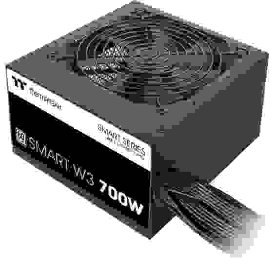 Блок питания ПК Thermaltake Smart W3 700 /0700W/Non Modular/Non Light/Full Range/Analog/80 Plus/EU/Non JP CAP/All Flat Cables/ATX 3.1