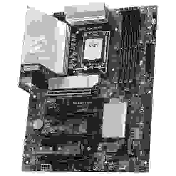 Материнская плата MSI PRO B860-P WIFI B860, LGA1851, 4*DDR5, 4*PCIEx16, 3*M.2, 1*TypeC, 2*USB3.2Gen2, 6*USB3.2Gen1, 8*USB2.0, 4*SATA3.0, 5G, Type-C(DP), DP, HDMI, ATX, RTL