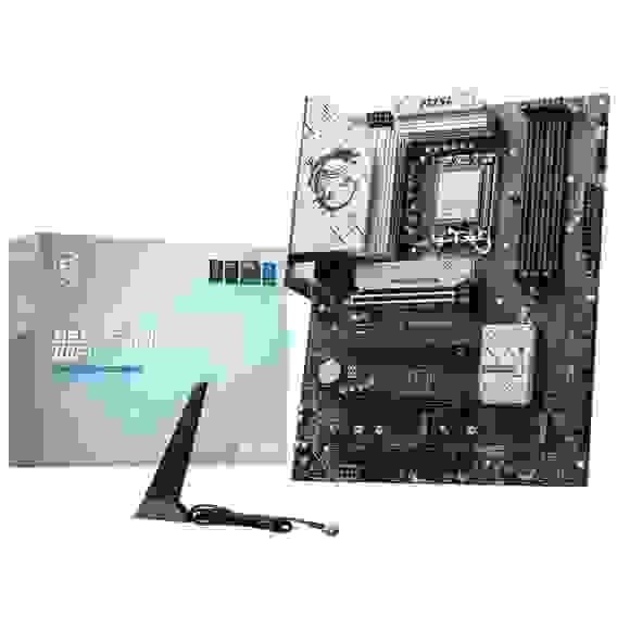 Материнская плата MSI B860 GAMING PLUS WIFI B860, LGA1851, 4*DDR5, 4*PCIEx16, 3*M.2, 1*TypeC, 2*USB3.2Gen2, 6*USB3.2Gen1, 8*USB2.0, 4*SATA3.0, 5G, Type-C(DP), DP, HDMI, ATX, RTL
