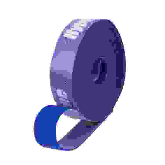 Крепеж Hyperline WASNR-5x25-BL Лента (липучка) в рулоне, ширина 25 мм, длина 5м, синяя