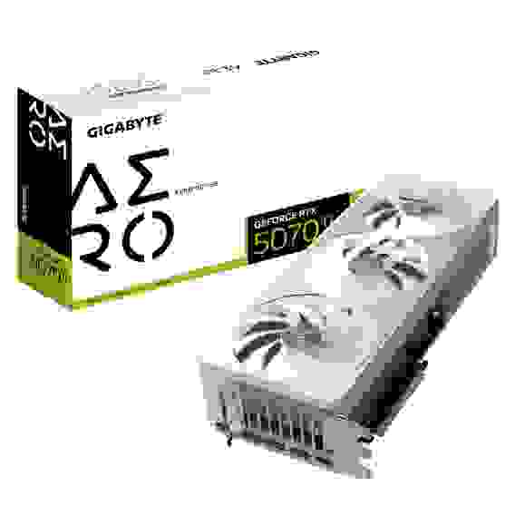 Видеокарта Gigabyte RTX5070Ti AERO OC 16GB GDDR7 256bit 3xDP HDMI 3FAN RTL