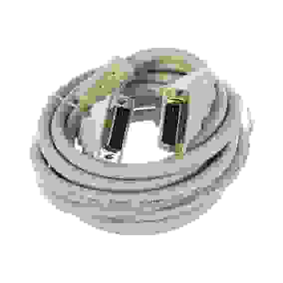 Кабель Cablexpert CC-DVI-10 3м, серый, DVI-D single link, 19M/19M, экран, феррит. кольца, медь