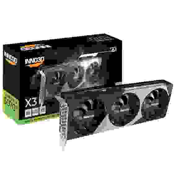 Видеокарта INNO3D RTX5070Ti X3 16GB GDDR7 256bit 3xDP HDMI 3FAN RTL