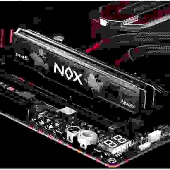 Модуль памяти Apacer DDR5 DIMM 5200-40 2048x8 32GB 1.25V OC NOX DDR5 w/HS RP