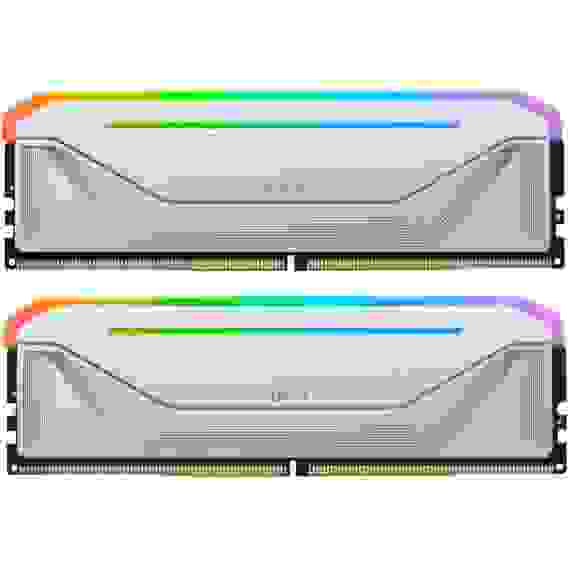 Модуль памяти Apacer DDR5 DIMM 5200-40 2048x8 32GB 1.25V OC NOX RGB Silver w/HS RP-K2