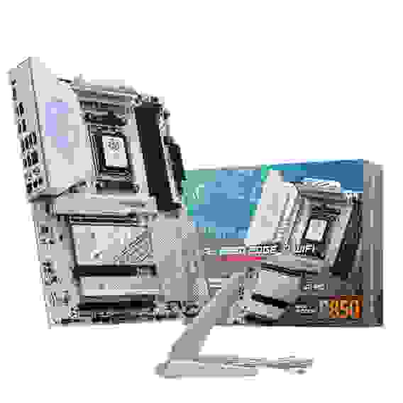 Материнская плата MSI MPG B850 EDGE TI WIFI B850, AM5, 4*DDR5, 3*PCIEx16, 4*M.2, 3*TypeC, 2*USB3.2Gen2, 1*USB3.2Gen1, 4*USB2.0, 4*SATA3.0, 5G, HDMI, ATX, RTL