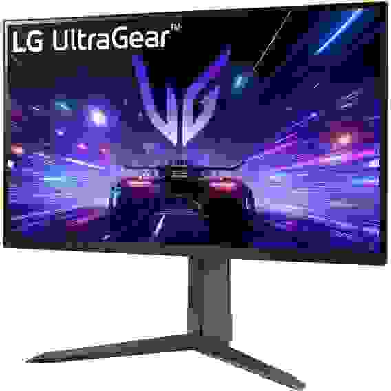 Монитор 27" LG 27GS65F-B IPS, 1920x1080, 180Hz, 1ms, 300сd/m, 1000:1, HDR10 | HDMI(2.0), DP(1.4) | HAS, Pivot, Swivel, ExPSU, Vesa 100, Black