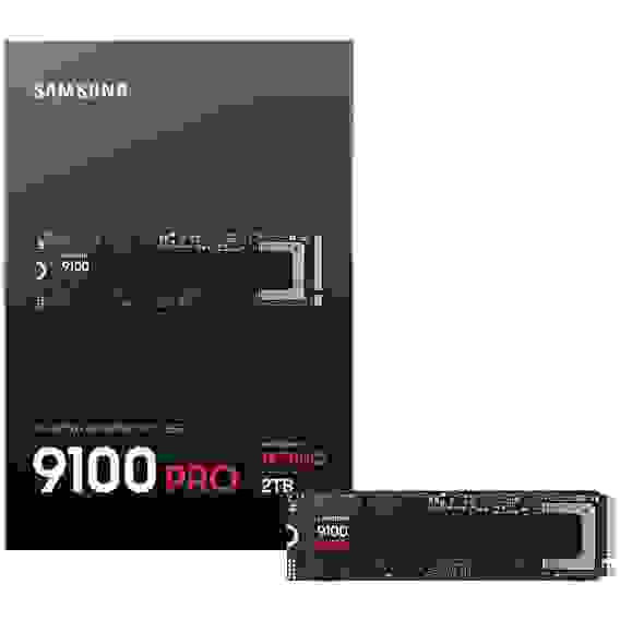Твердотельный накопитель SSD Samsung MZ-VAP2T0BW M.2 2280 2TB 9100 PRO Black PCIe Gen5x4 RTL