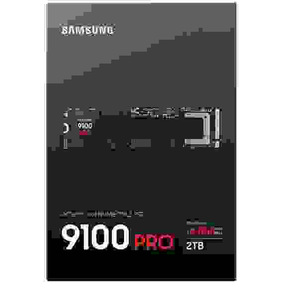 Твердотельный накопитель SSD Samsung MZ-VAP2T0BW M.2 2280 2TB 9100 PRO Black PCIe Gen5x4 RTL