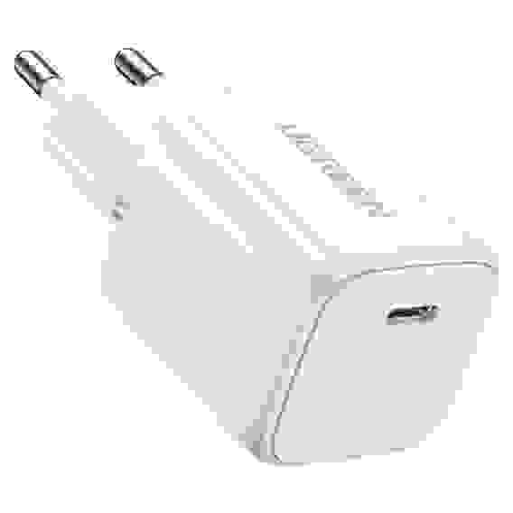Сетевое зарядное устройство UGREEN CD318 (15324) Nexode 20W USB-C PD GaN Fast Charger EU. Цвет: белый