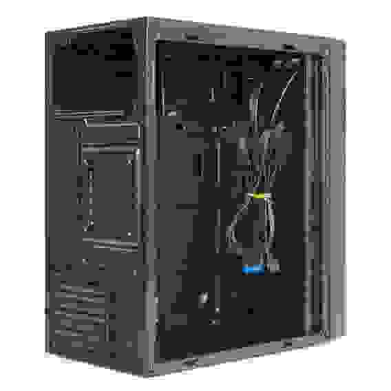 Корпус для ПК Exegate EX292356RUS (mATX, без БП, 1*USB+2*USB3.0, аудио, черный)