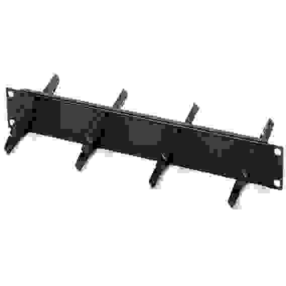 Кабельный организатор с пластиковыми кольцами Hyperline CM-2U-PL-DBL , двухсторонний, 19", 2U