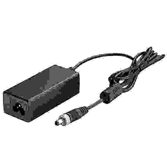 Адаптер питания FSP FSP040-RHBN3 AC-DC 40W Adapter, Вход 100Vac~240Vac, разъем C6 (для ноутбучного кабеля), Кабель 1500мм, Выход 12V, 5.5*2.5*7.5 - 180° (прямой штеккер), винтовой фиксатор.